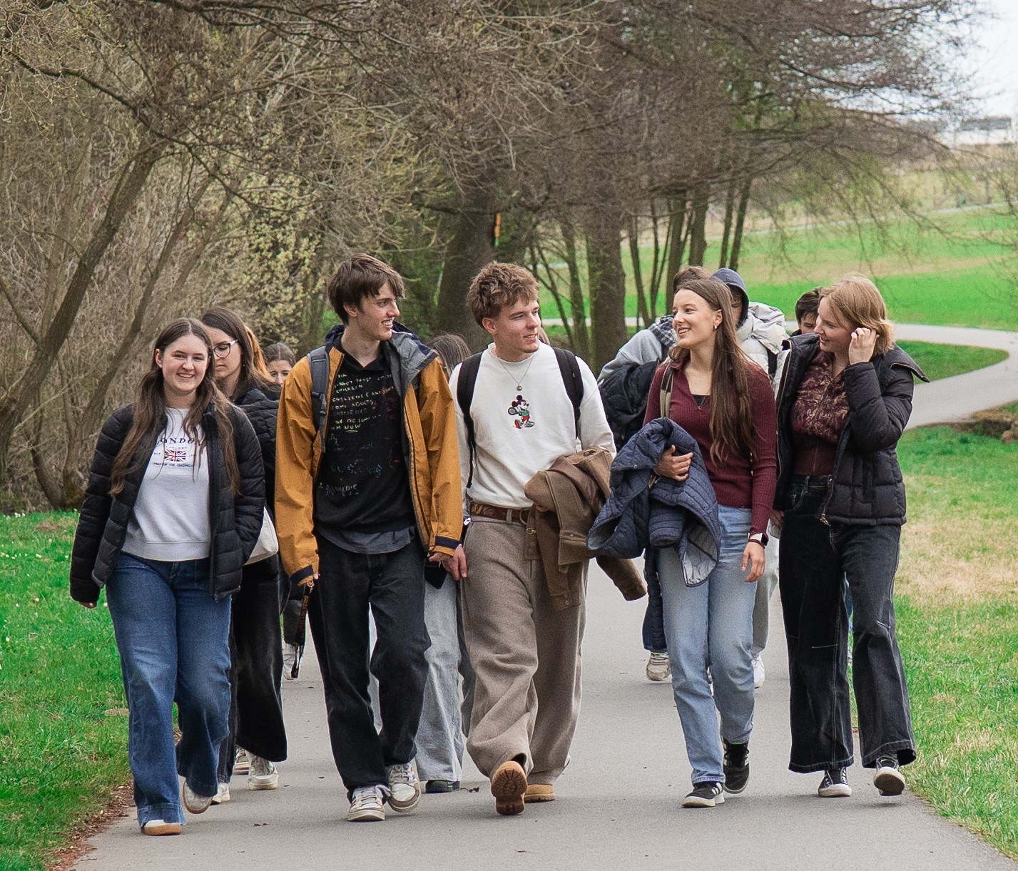 Němečtí studenti na Bigy