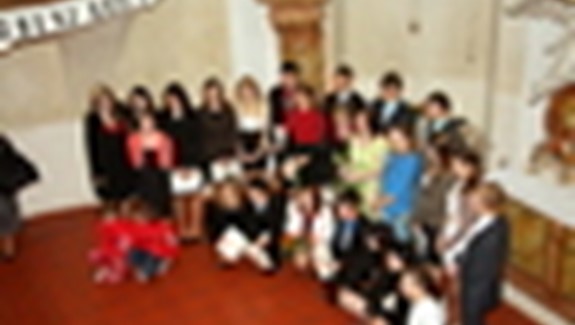 Slavnostní vyřazení maturantů 2013