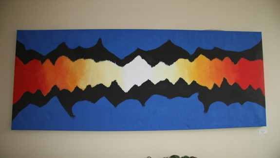 Chodby naší školy jsou zároveň galerií