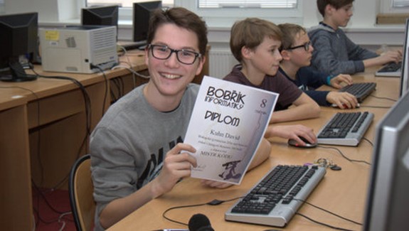 Máme vítěze celostátní soutěže Bobřík informatiky!
