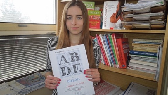 Gabriela zabodovala v krajském kole