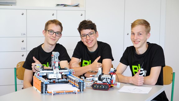 Nejlepšího robota v kategorii RACE