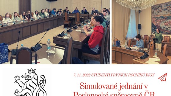 Simulované jednání v PS ČR