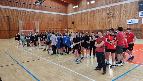 Sportovní turnaj nižšího gymnázia