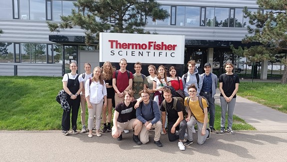 Exkurze v Thermo Fisheru!